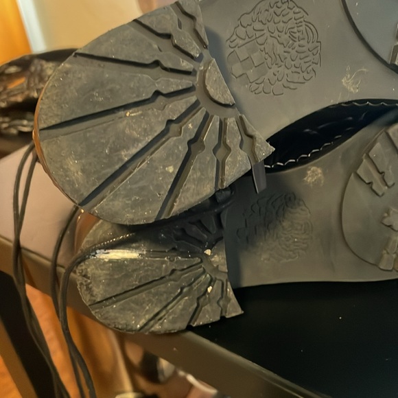 Vince Camuto Quilted VC- Joanie  Combat Boot butter calf - Picture 3 of 5